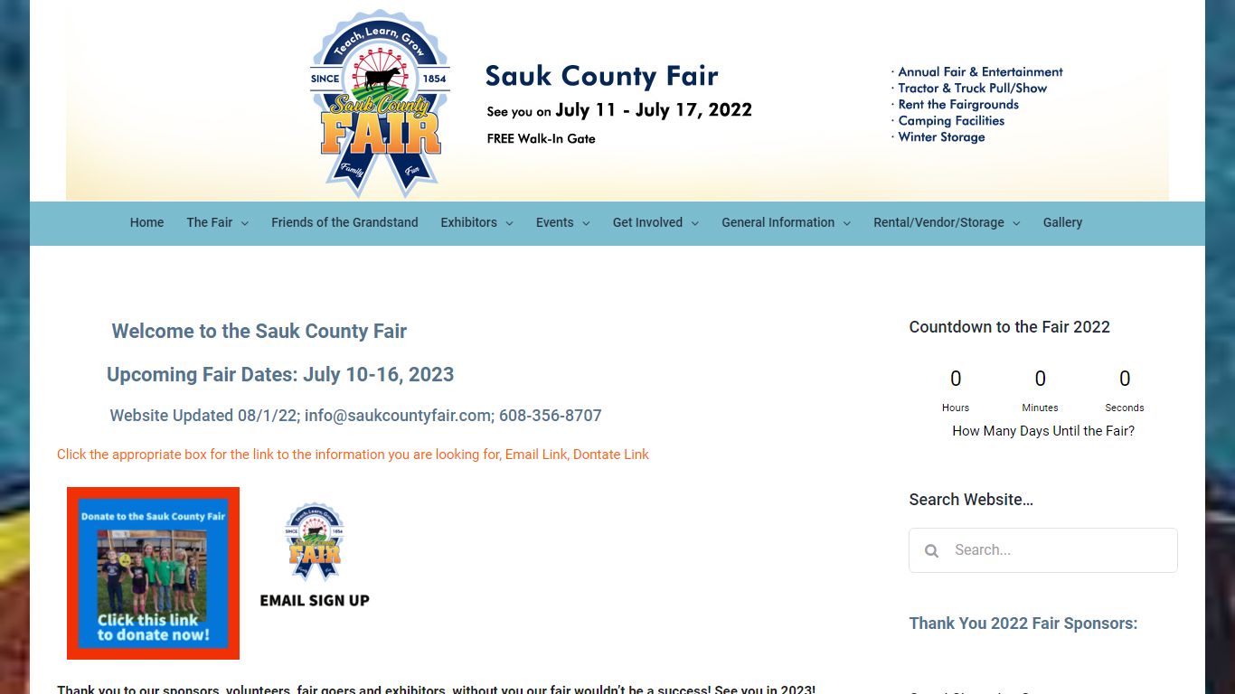 Sauk County Fair, Baraboo, Wisconsin